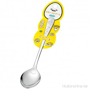 Sanrio Gudetama Face Stainless Dessert Spoon 18cm(L) Flatware Dessert Spoons Kitchen Japan (Face) - B078JW332L